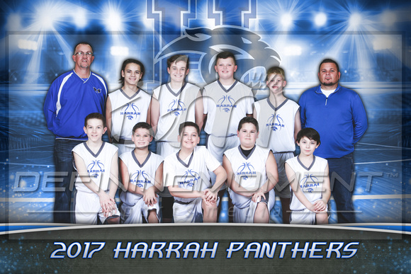 2017 Harrah Panthers 6th Grade (Kennedy)