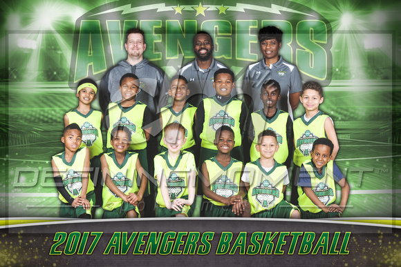 2017 Avengers Basketball