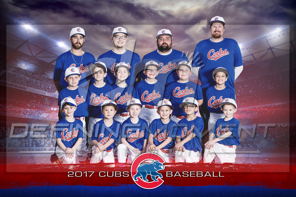 Moore 7U Cubs Team