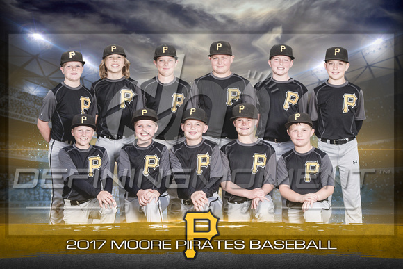 Moore 11U Pirates Team