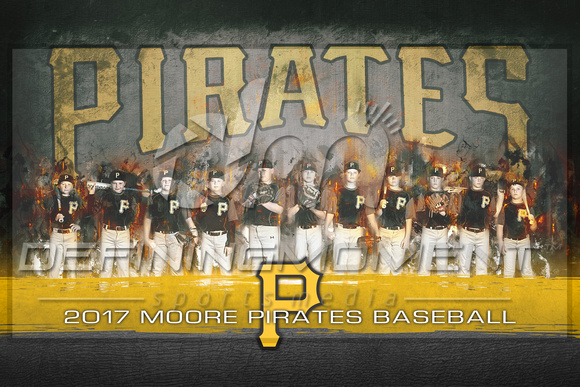 Moore Pirates Poster