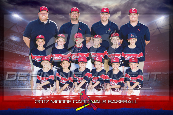 Moore 7U Cardinals
