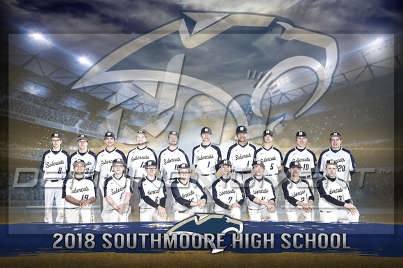 2018 Southmoore High School JV Gold Baseball