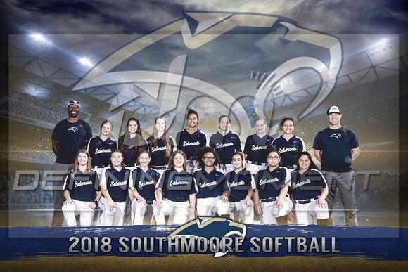 2018 Southmoore High School Junior High Softball