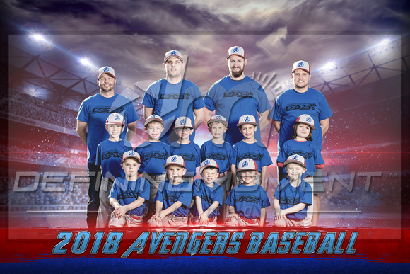 2018 Avengers Baseball - Team
