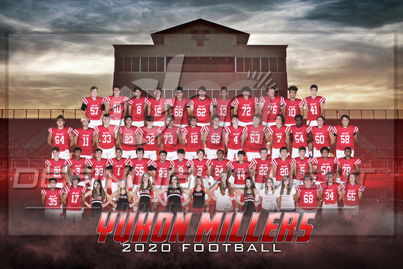 2020 Yukon Millers Football (Freshmen B)