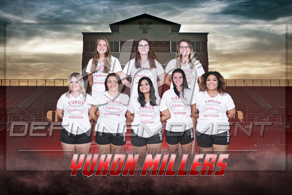 2020 Yukon Millers Football Managers