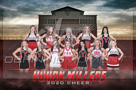 2020 Yukon Millers Varsity Cheer