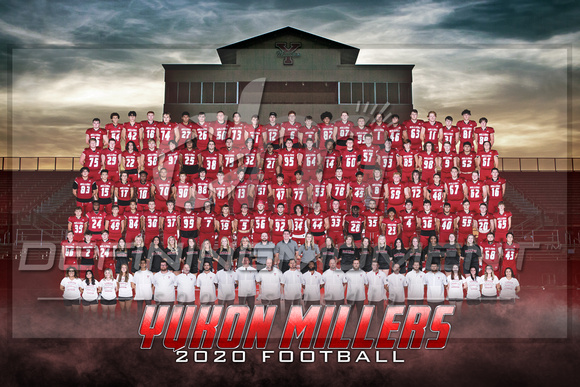 2020 Yukon Millers Football (football only)