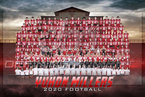2020 Yukon Millers Football