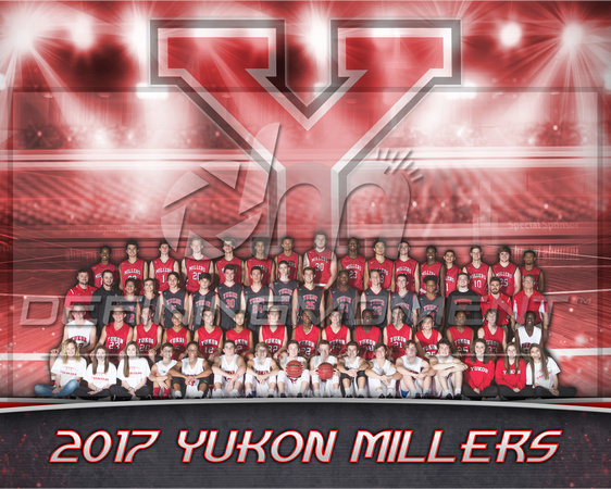 Yukon High School Basketball - 4x5
