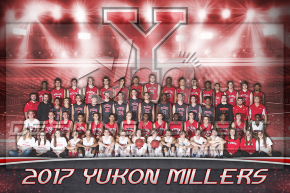 Yukon High School Basketball - 2x3